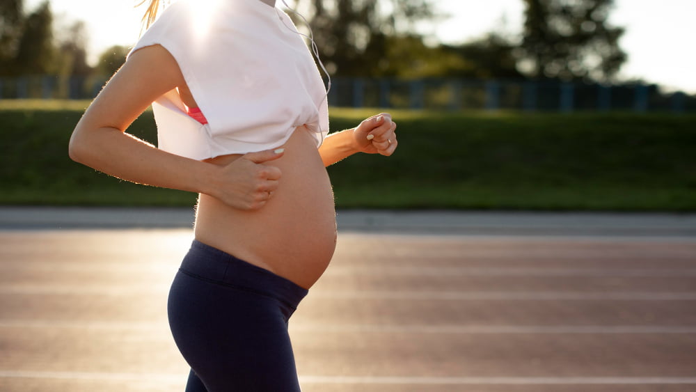 bieganie w ciąży